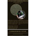 Caviar d'esturgeon beluga de Bulgarie