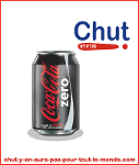 cannette coca cola zero 0.33cl