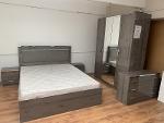 Chambre Coucher Complete Cac Nives Grey