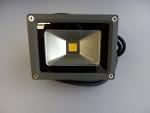 Mini projecteur LED 10 W gris - 3000K