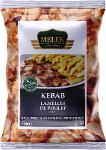 E302 : Melek lamelles kebab poulet 1200gr (7pc par colis)