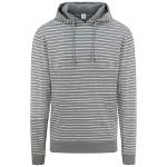 Sweat hoodie marinière à capuche coupe confortable, 260 g/m²