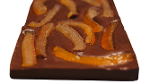 Tablette De Chocolat  - Noir 61% Et Écorces D’oranges Confites