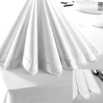 Linge de table : nappes et serviettes