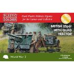 Canon 25pdr et tracteur Morris Britannique / British...