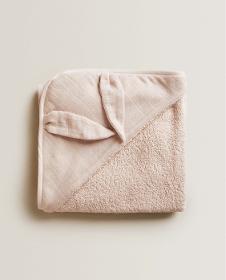 Drap de Bain Bebé Hooded Towel Baby  Serviette de Bain 