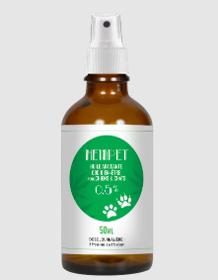 Hempet - Huile spray apaisante CBD Bien-être pour chiens et chats 0,5% 50 ML