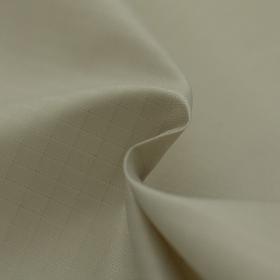 Tissu ripstop en polyester beige antistatique