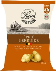 Les Chips De Lucien Saveur Epicee 125gr - 20