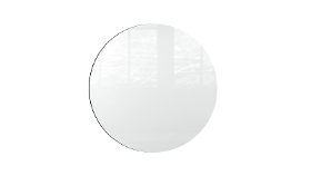 Panneau blanc magnétique ovale ROND diamètre 60cm – tableau blanc sans cadre