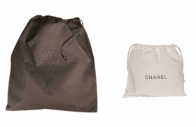 Dust bag coton et tissu