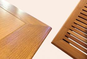 Plateaux de tables en bois