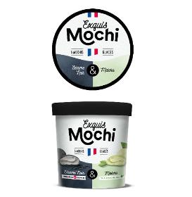 Ice cream Mochi DUO - Black Sesame/Matcha