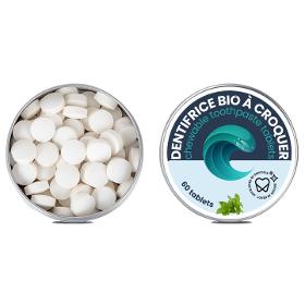 60 pastilles de dentifrice - Boîte alu - Oceansrespect