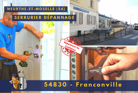 Serrurier Franconville (54830)