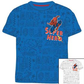 Importateur de T-shirt manches courtes Spiderman du 2...