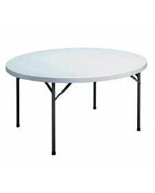 Table ronde pliante 120 cm