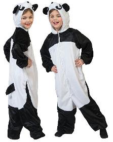Costume panda taille 116 140 164
