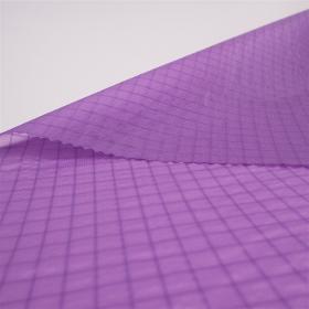 Tissu ripstop en polyamide 6.6 Haute Tenacité violet enduction en polyuréthane