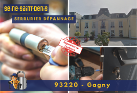 Serrurier Gagny (93220)