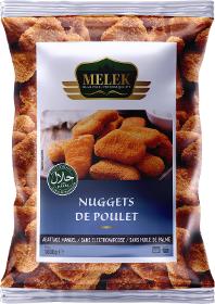 E201 : Melek Nuggets de poulet 1800gr (4pc par colis)
