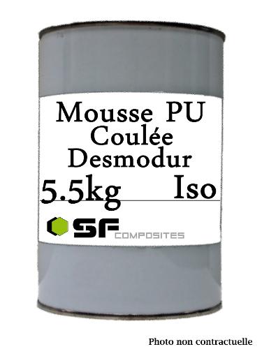 MOUSSE PU DESMODUR ISO 5.5KG
