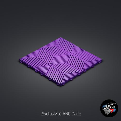 Dalle Cubique 3D Purple