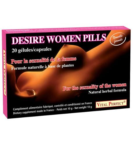 Desire Women pills nouvelle formule  En gélules pour femmes.