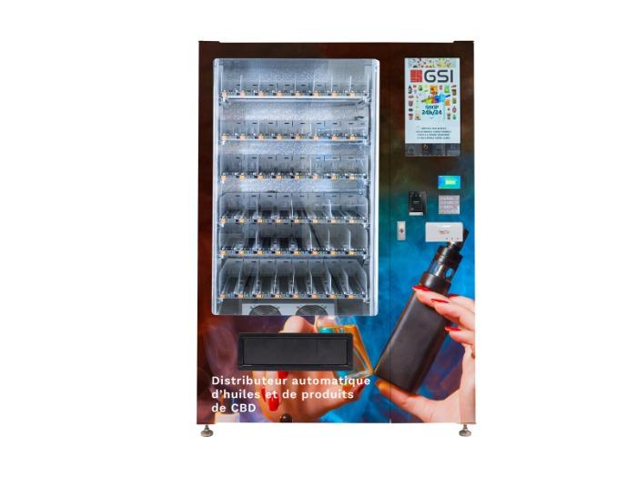 Distributeur automatique de cigarettes électroniques
