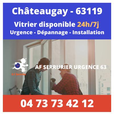 Vitrier sur Châteaugay – 24h/24 et 7j/7