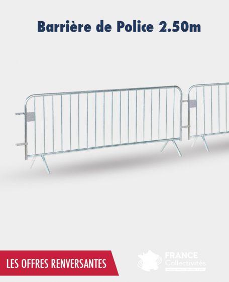 Promo Barrière De Police 2.50 M