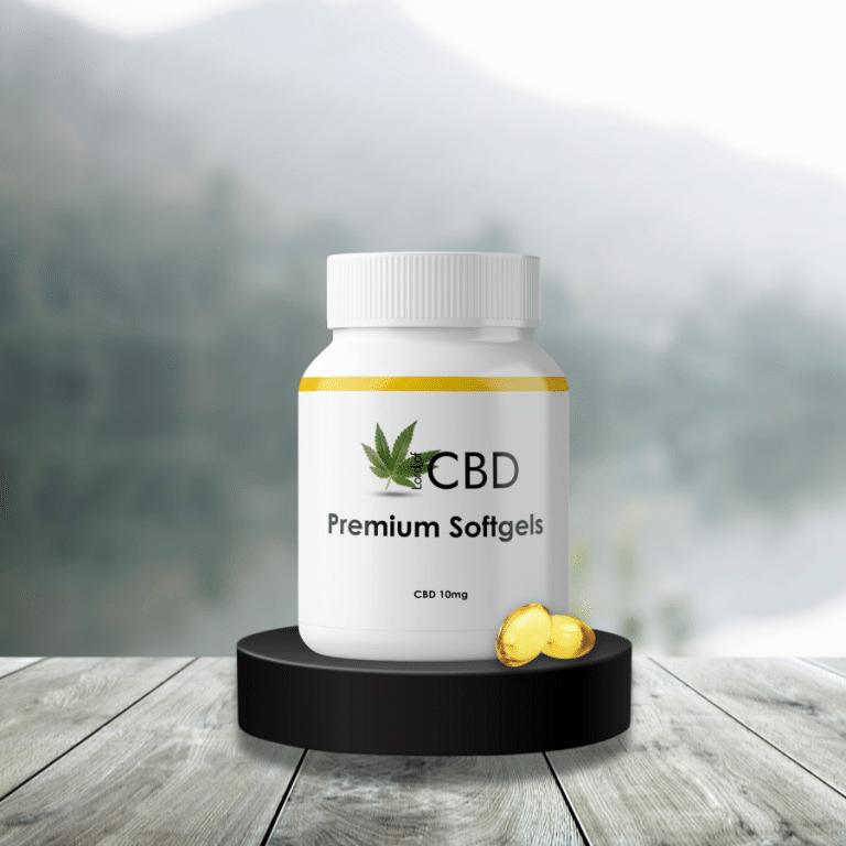 Softgels Premium CBD – 10mg – 0% THC