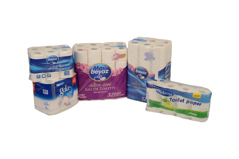 Emballage du papier hygiénique et des serviettes de table