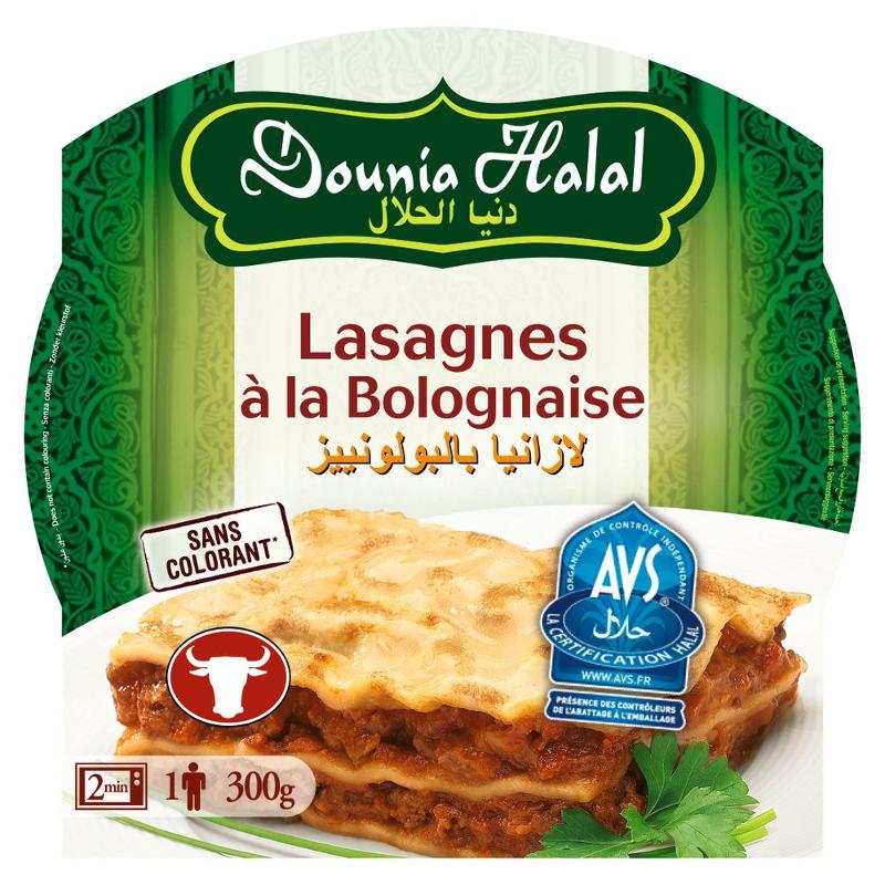 Lasagnes à la bolognaise - Dounia Halal