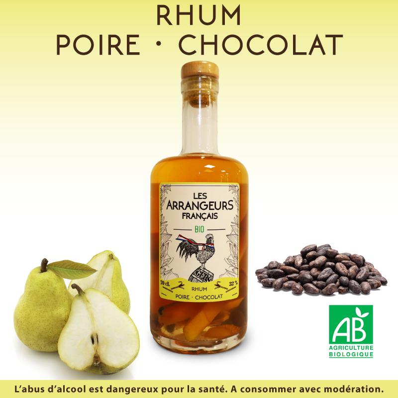 Rhum Poire – Chocolat Bio
