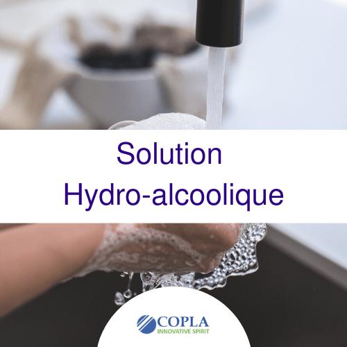 Solution hydro-alcoolique