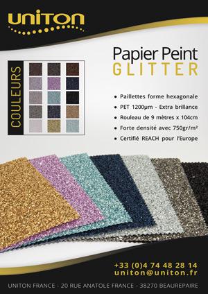 GLITTER - Papier Peint Pailleté