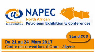 NAPEC - Du 21 Au 24 Mars 2017 à Oran - Algérie