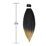 Cheveux tressés pré-étirés – 1B/27 Latte Macchiato