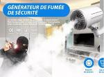 Générateur fumée Machine brouillard de sécurité anti bracage
