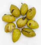 Olives vertes picholine cassées au basilic 8 kg pour grossiste et distributeur
