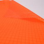 Tissu ripstop en polyamide 6.6 Haute Tenacité orange enduction en polyuréthane