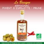 Armagnac Prune - Piment d’Espelette, Le Basque Bio
