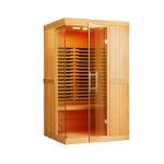 Sauna Infrarouge 1 A 2 Pers 220v Avec Ioniseur D'air Et Lumotherapie Hecht