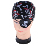 g/ Cache Oeil Pirate (foulard non inclus)