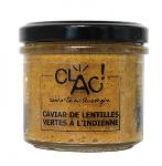 Caviar De Lentilles Vertes À L'indienne