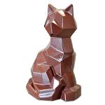 Moule Chocolat Professionnel Chat Origami 1 Sujet