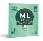 10 Mini Feuille de Brick