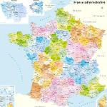 Carte de France administrative