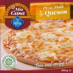 E803 : La Mia Casa Pizza 4 Fromages Halal 340Gr (6pc par colis)